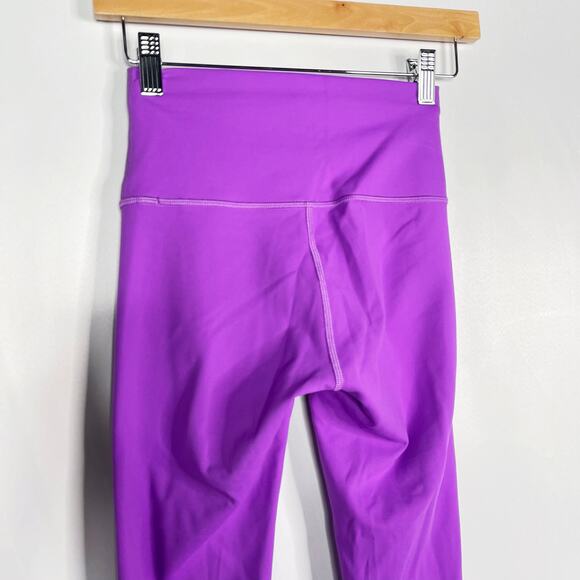 Lululemon Womens 4 Moonlit Magenta Purple Wunder Train High Rise Tight 25" - Picture 5 of 7